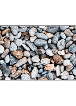 Mixed Pebbles And Stone Pattern