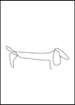 Dog Pencil Sketch