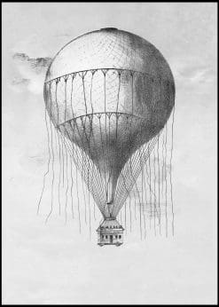 Hot Air Balloon Vintage