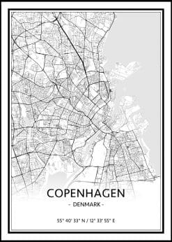 Map of Copenhagen nr.1