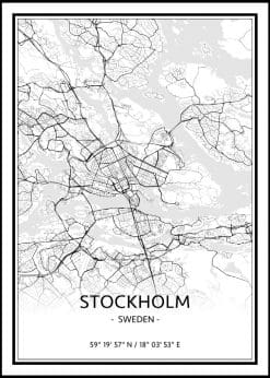 Map of Stockholm nr.1
