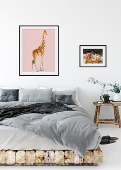 Vintage Giraffe Illustration №1