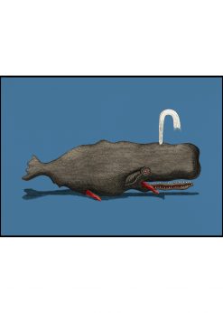 Vintage Whale Illustration