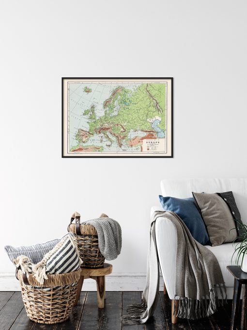 Antique Map of Europe