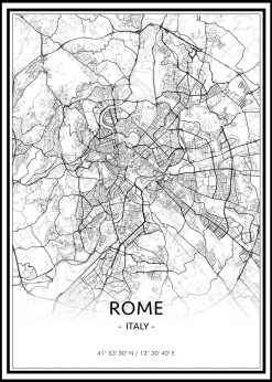 Map of Rome nr.1