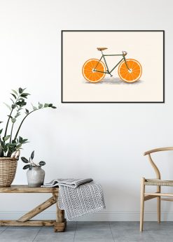 Orange Wheels by Florent Bodart