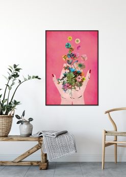 Fridas Hands Pink by treechild
