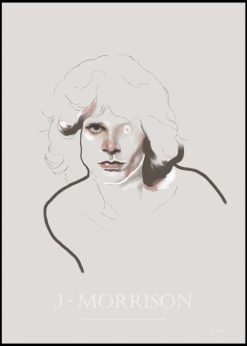 Jim Morrison by Gabriella Roberg