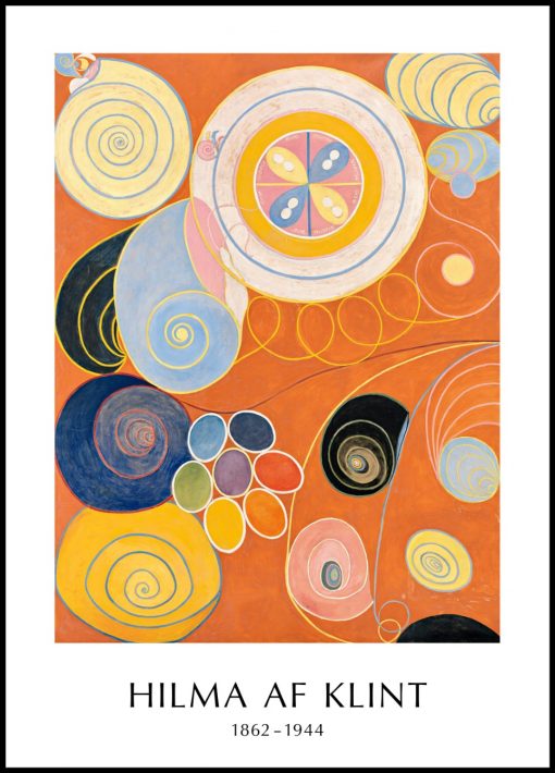 The Ten Largest No. 3 Youth Design by Hilma af Klint