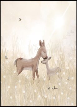 Deer Love by Hanna Sandgren